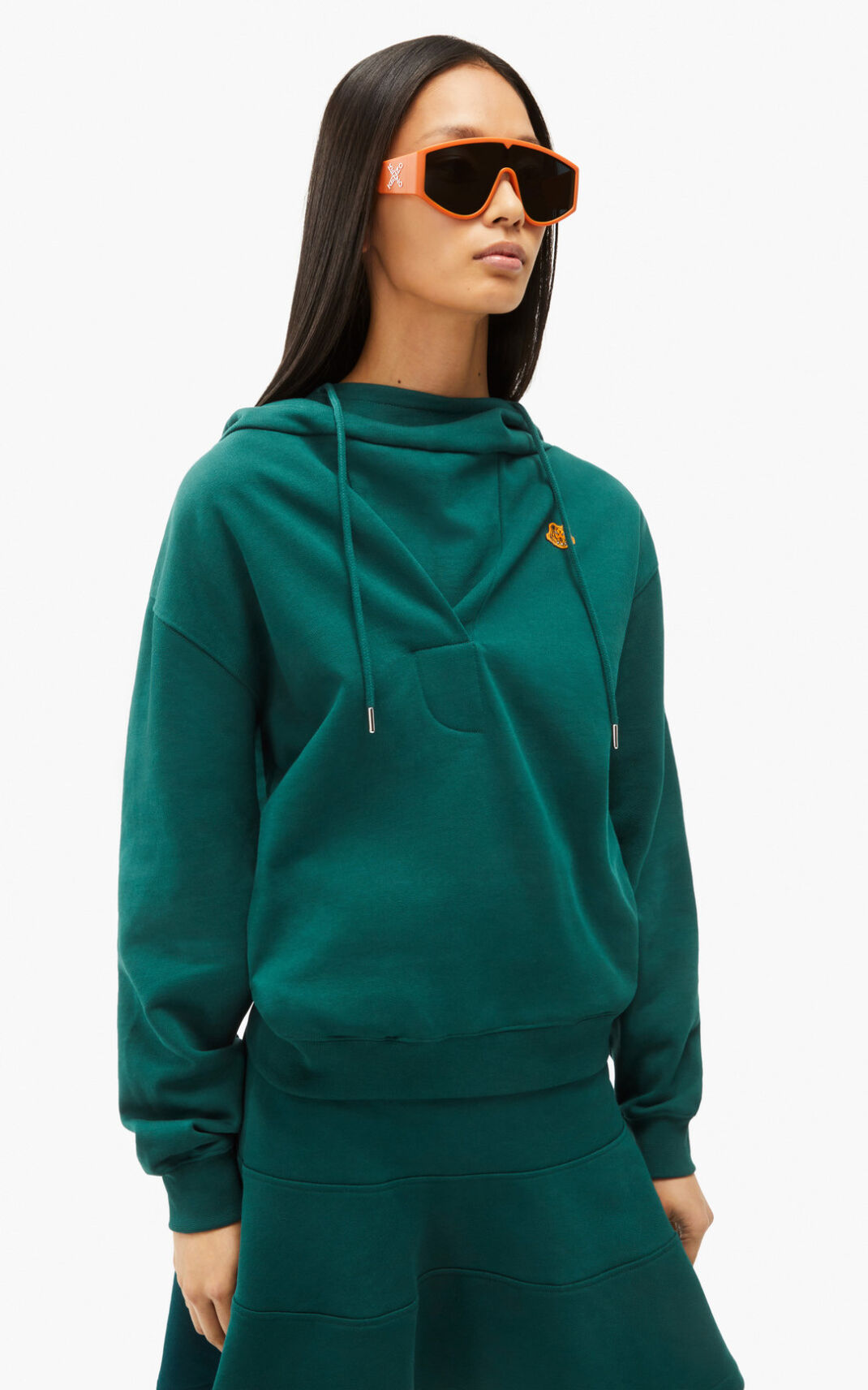 Kenzo Hooded cowl neck Majice S Kapuljačom Ženske - Plave - Hrvatska GCDBRW461